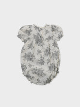 Load image into Gallery viewer, Baby Peony Romper - Grey
