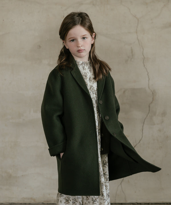 Hayley Handmade Coat-Khaki
