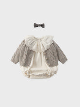 Load image into Gallery viewer, Baby Benibla Knit Cardigan - Mint gray

