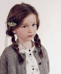 Rochella Knit Cardigan-Melange Gray