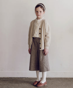 Tilly Knit Cardigan-Pale Beige