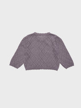 Load image into Gallery viewer, Baby Bellute Knit Cardigan - Violet
