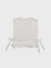 Load image into Gallery viewer, Davian Knit Vest - Vanilla White
