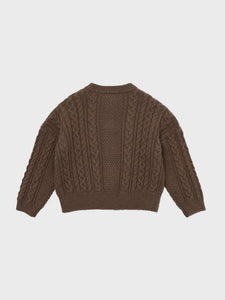 Melodien Knit Cardigan Cocoa
