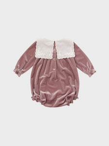 Baby Fluana Velvet Romper