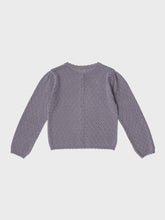 Load image into Gallery viewer, Lupine Knit Cardigan Purple
