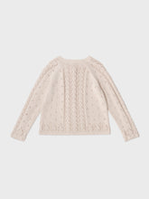 Load image into Gallery viewer, Paige Knit Cardigan Cream Beige
