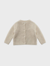 Load image into Gallery viewer, Baby Allium Knit Cardigan - Pale Beige
