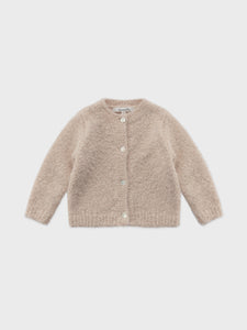 Baby Allium Knit Cardigan - Pink