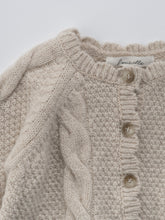 Load image into Gallery viewer, Baby Benibla Knit Cardigan - Light Beige

