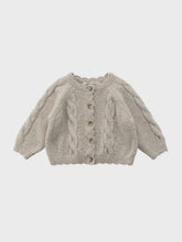 Load image into Gallery viewer, Baby Benibla Knit Cardigan - Light Beige
