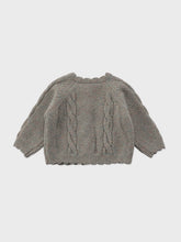 Load image into Gallery viewer, Baby Benibla Knit Cardigan - Mint gray
