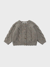 Load image into Gallery viewer, Baby Benibla Knit Cardigan - Mint gray
