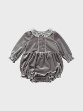 Load image into Gallery viewer, Baby Ande Velvet Romper
