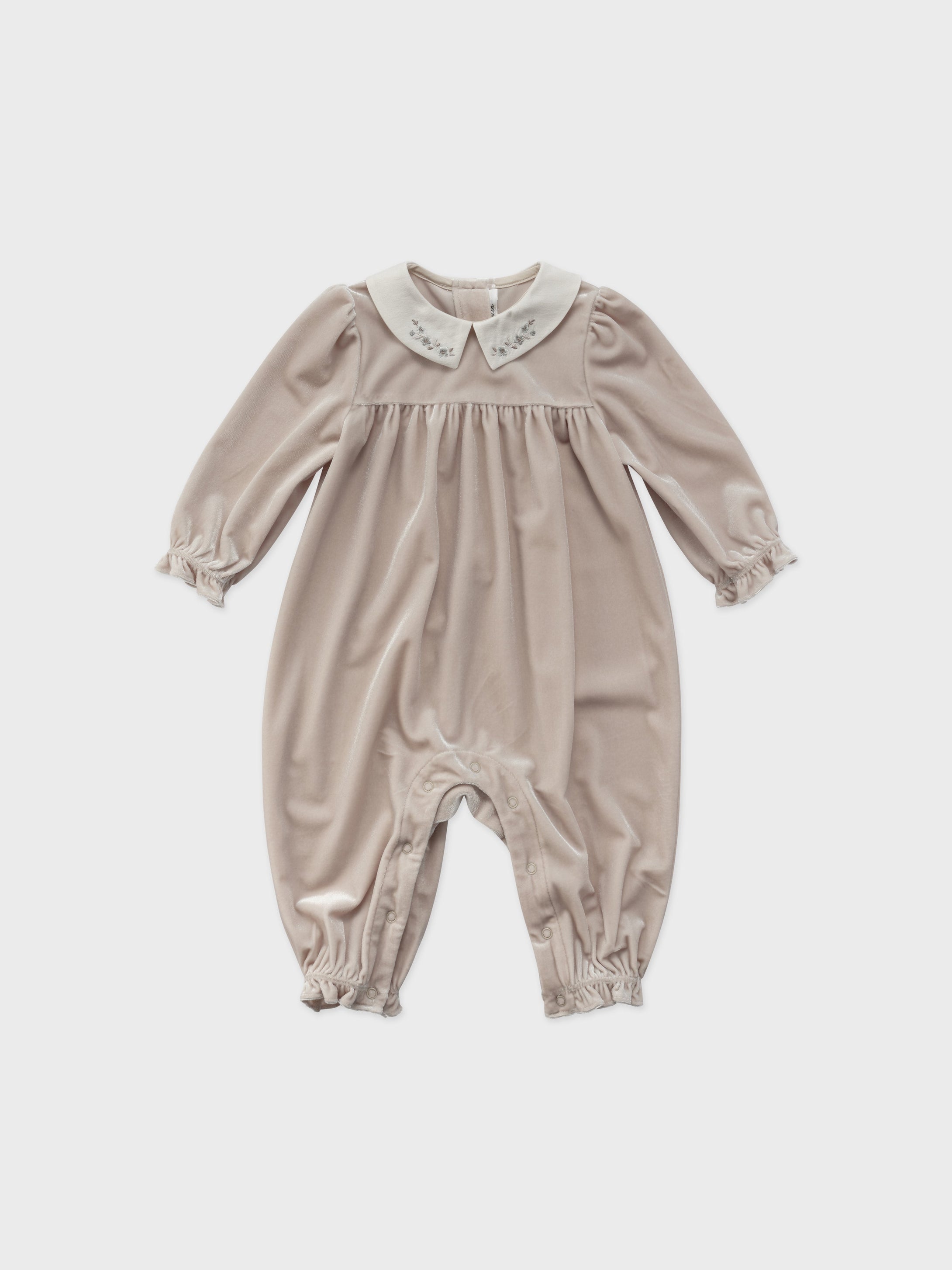 Baby Eleanor Velvet Romper