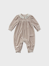 Load image into Gallery viewer, Baby Eleanor Velvet Romper
