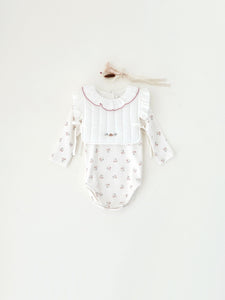 Baby Elpida quilting Vest Pink