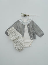 Load image into Gallery viewer, Baby Beyer Knit Cardigan - blue gray
