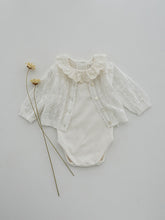 Load image into Gallery viewer, Baby Beyer Knit Cardigan - ivory
