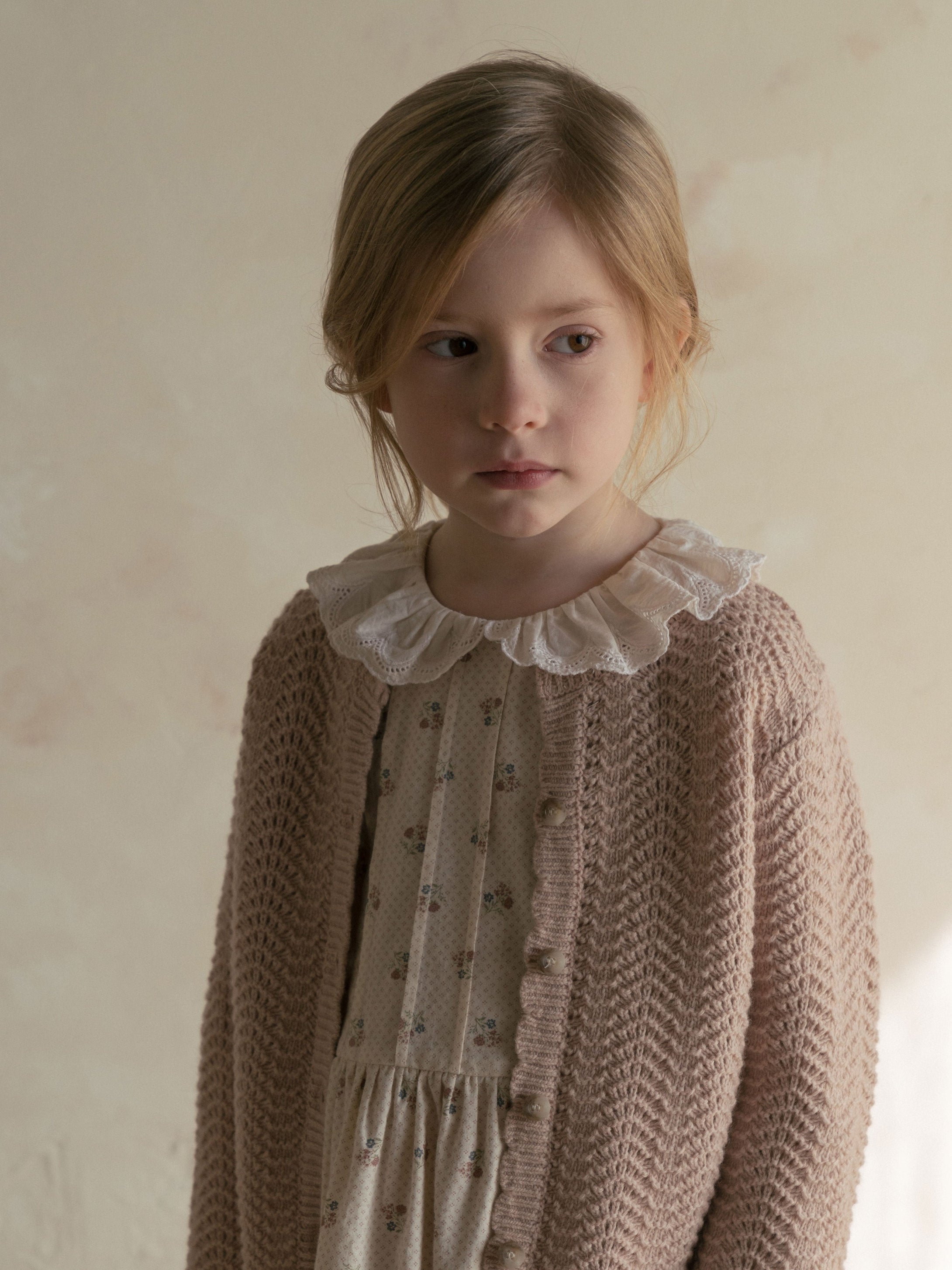Estelle Knit Cardigan Pink