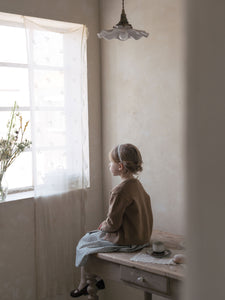 Laliel Knit Cardigan Caramel