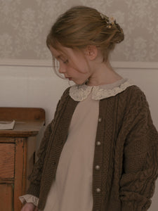 Melodien Knit Cardigan Cocoa