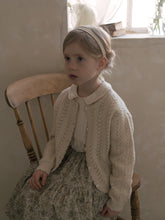 Load image into Gallery viewer, Rustina Knit Cardigan Cream Beige
