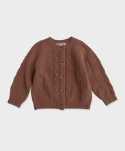 Load image into Gallery viewer, Olivia Knit Cardigan-Vintage Brick
