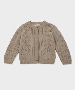 Rochella Knit Cardigan-Beige