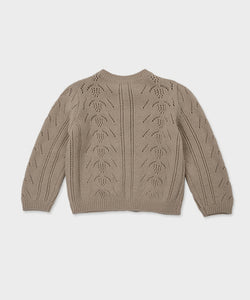 Rochella Knit Cardigan-Beige