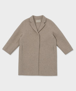 Hayley Handmade Coat-Oatmeal