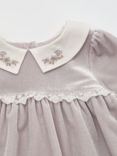 Load image into Gallery viewer, Baby Branle Velvet Dress
