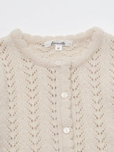 Load image into Gallery viewer, Rustina Knit Cardigan Cream Beige
