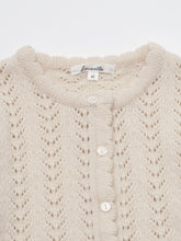 Load image into Gallery viewer, Rustina Knit Cardigan Cream Beige
