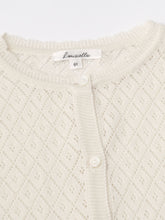 Load image into Gallery viewer, Lupine Knit Cardigan Ivory
