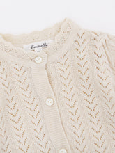 Load image into Gallery viewer, Baby Ianthe Knit Cardigan Light Beige
