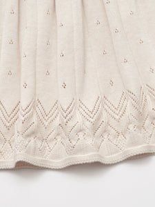 Ione Knit Skirt Cream Beige