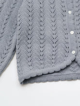 Load image into Gallery viewer, Rustina Knit Cardigan Vintage Blue
