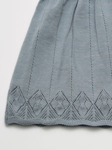 Novella Knit Skirt - Blue