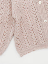 Load image into Gallery viewer, Baby Ianthe Knit Cardigan Pink
