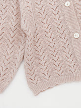 Load image into Gallery viewer, Baby Ianthe Knit Cardigan Pink
