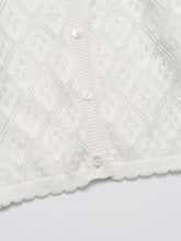 Load image into Gallery viewer, Baby Bellute Knit Cardigan - Vanilla White
