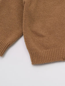 Baby Laliel Knit Cardigan Caramel