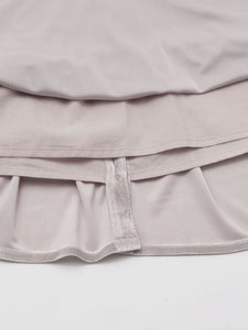 Branle Velvet Dress