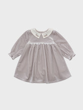 Load image into Gallery viewer, Baby Branle Velvet Dress
