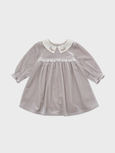Baby Branle Velvet Dress