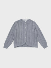 Load image into Gallery viewer, Rustina Knit Cardigan Vintage Blue
