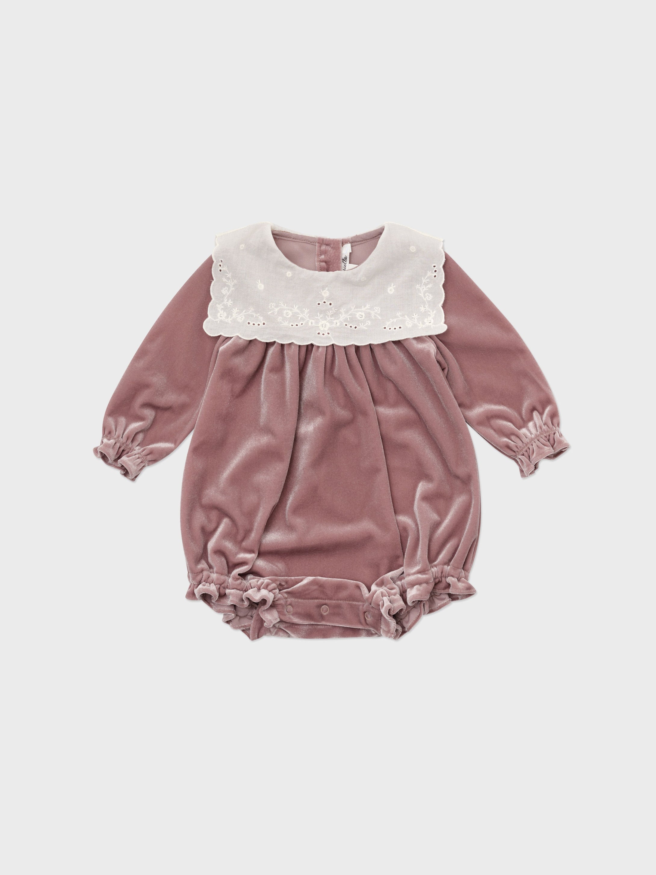 Baby Fluana Velvet Romper