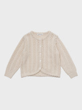 Load image into Gallery viewer, Rustina Knit Cardigan Cream Beige
