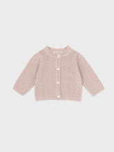 Load image into Gallery viewer, Baby Ianthe Knit Cardigan Pink

